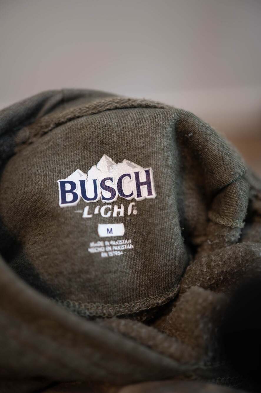 Busch Light Duck Hunting Graphic Pullover Hoodie - Picture 3 of 3